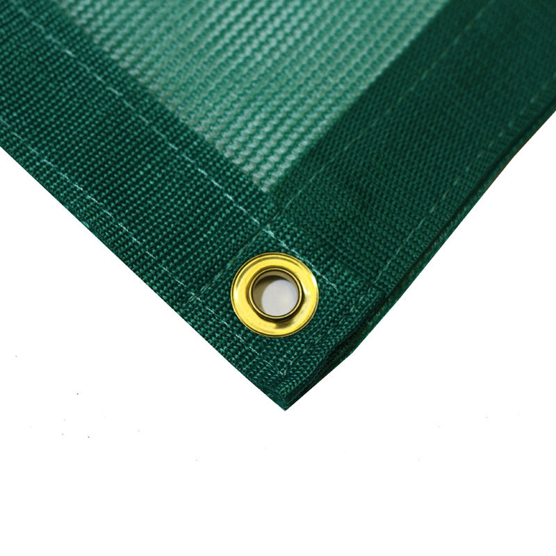 HDPE Mesh Tarp Truck Cover Utomhus vindtät kapell med genomföringar för Parkering Trailer Fish Pond