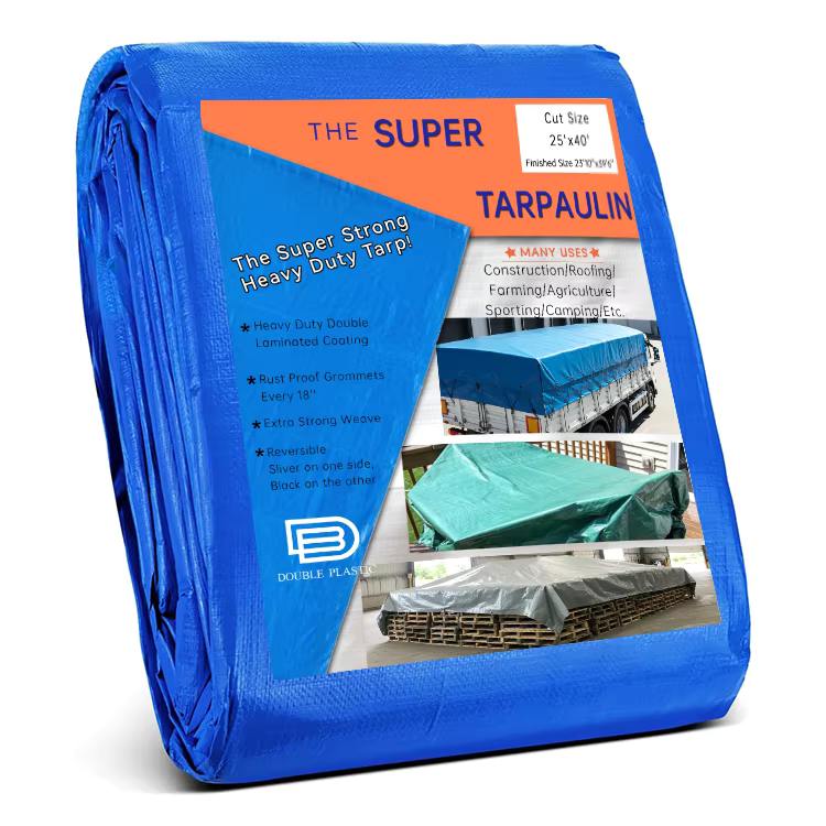 PE-presenningsduk Multi-purpose Medium Weight Waterproof Heavy Duty vindtät PE-presenning